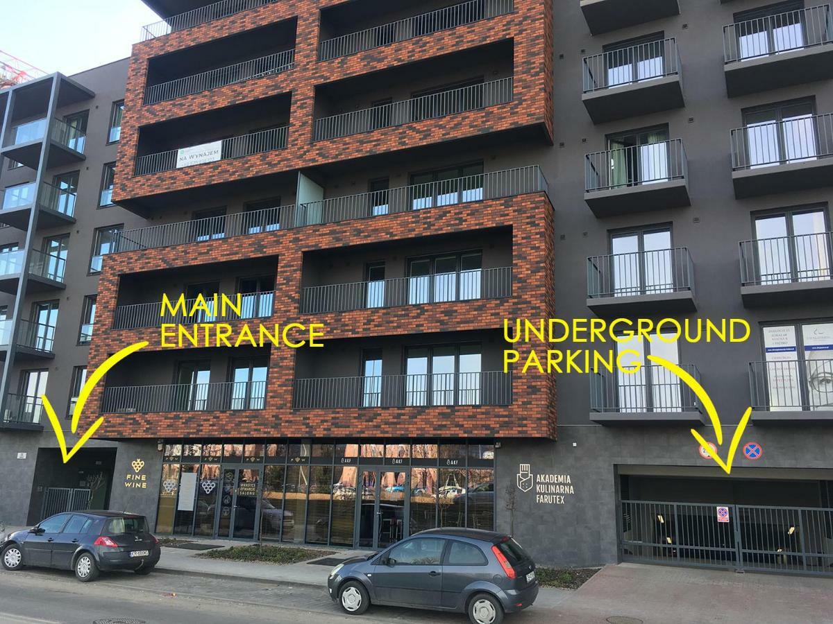 Navyblue Apartment Cracow Free Parking Tv Cracóvia Exterior foto
